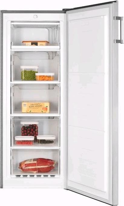 Image du produit Exquisit GS230H010E inoxlook Réfrigérateur avec compartiment congélationE (165 l)
