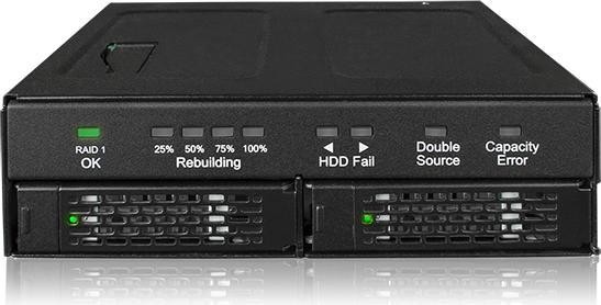 Produktbild Icy Dock . SSD / HDD, SATA, RAID 1,.