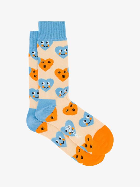 Immagine prodotto DillySocks Cuori sorridenti (Confezione singola, Taglia unica)
