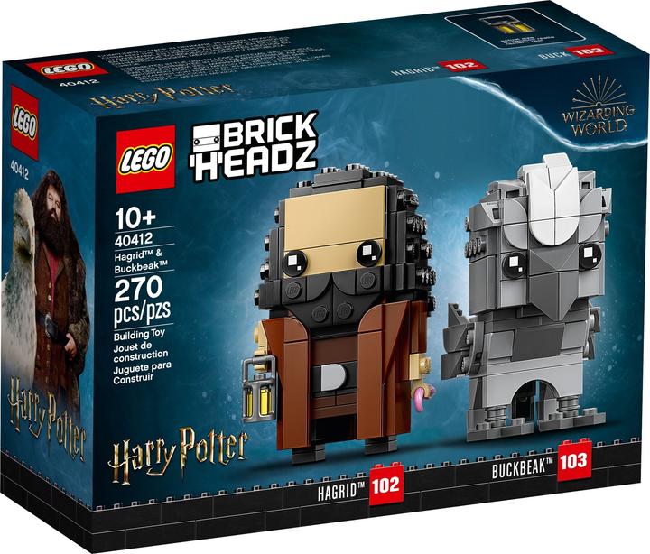 Produktbild LEGO Brickheadz Hagrid & Seidenschnabel 40412 (40412, LEGO Brickheadz)