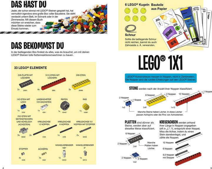 Actual product image Panini Kettenreaktionen: Baue dir 10 bewegliche Maschinen (German, Pat Murphy, 2018)