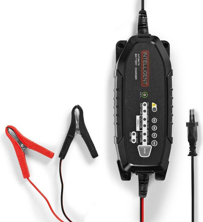Actual product image Nedis Lead Acid Battery Charger| 6 VDC 12 12.8| 3.80 A| Charge Conservation| (6V, 3.80 A)