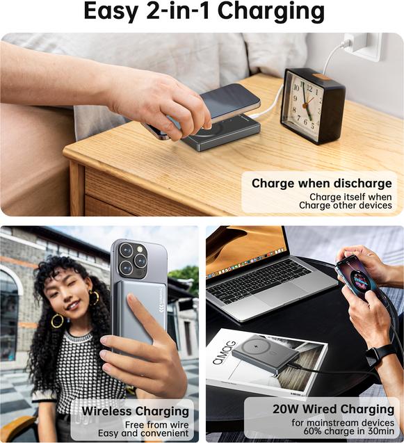 Produktbild Choetech Super Slim Charger (10000 mAh, 20 W, 38.50 Wh)