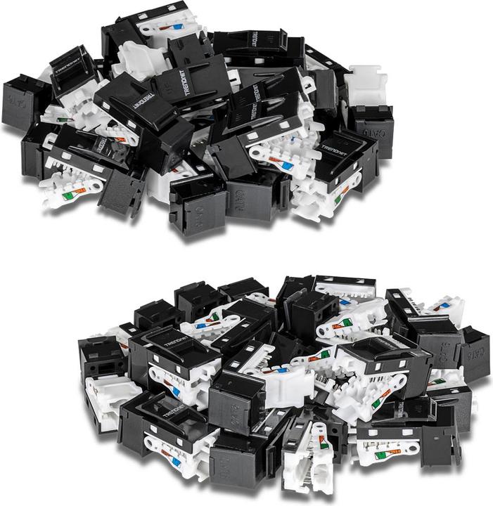Produktbild Trendnet 50 Pack Cat6 RJ-45 Keystone (Keystone Modul)