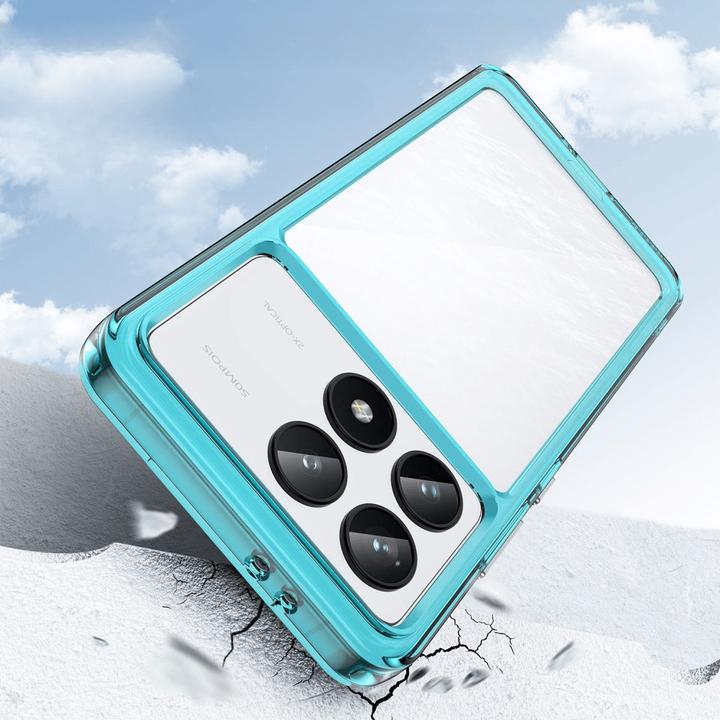 Actual product image Cover-Discount Xiaomi Poco F6 Pro - Protective acrylic mobile phone case with raised edge (Xiaomi Poco F6 Pro)