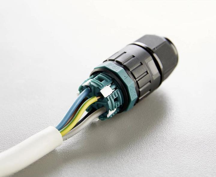 Actual product image Heitronic 501338 Cable connector with plug-in terminals 1 pc.