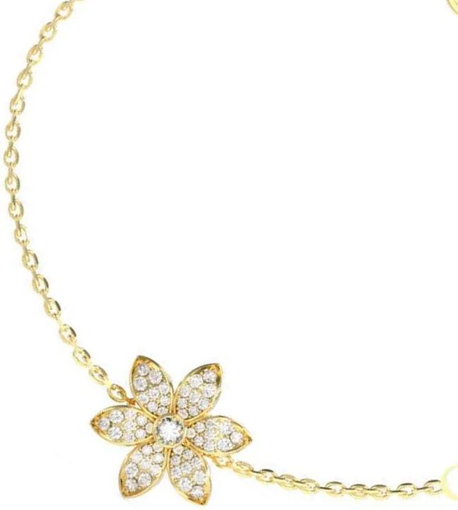 Produktbild Guess PAVE FLOWER BRACELET Armband (18.50 cm, Edelstahl)