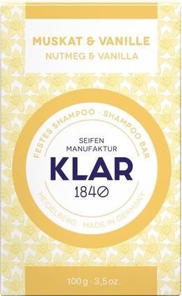 Immagine prodotto Klar Shampoo solido alla noce moscata e alla vaniglia (Shampoo solido)
