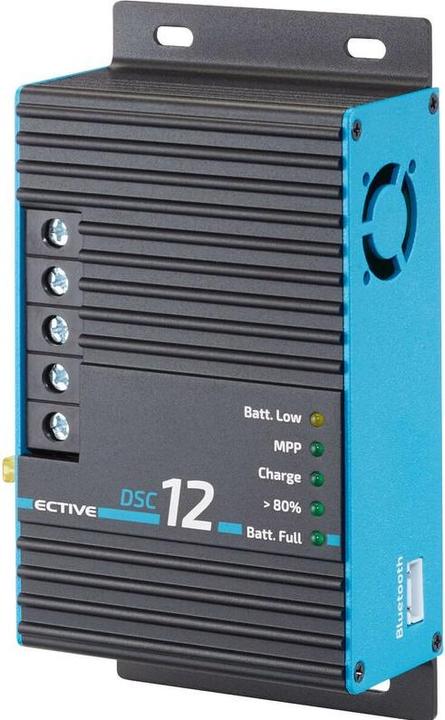Immagine prodotto Ective MPPT Regolatore di carica solare DSC12 Regolatore solare 165WP 12A per 2 batterie da 12V PV