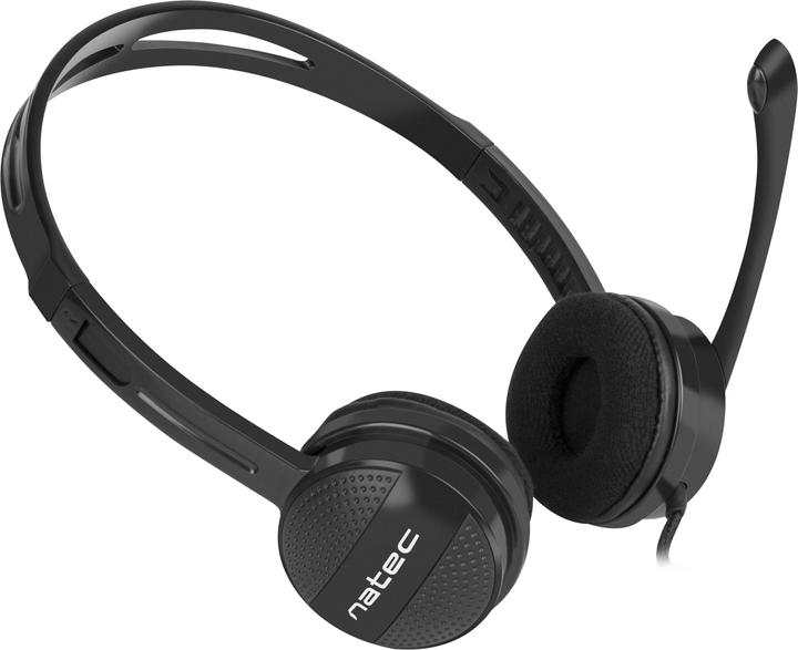 Actual product image Genesis NATEC headset Canary Go with microphone (ANC, Cable)