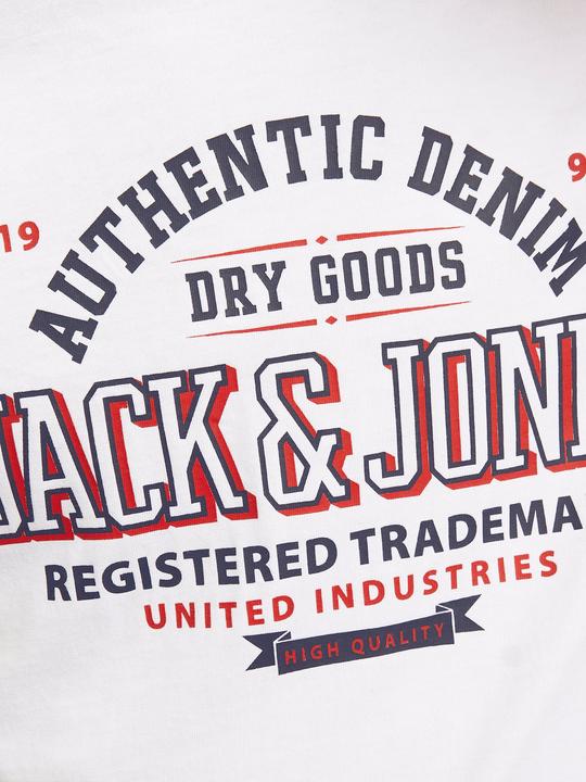 Image du produit Jack & Jones JJELOGO TEE SS ONECK 2COL 24/25 NOOS JNR (128)