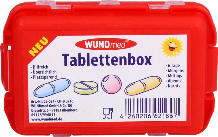 Produktbild Axisis Tablettenbox mit 10 Fächern