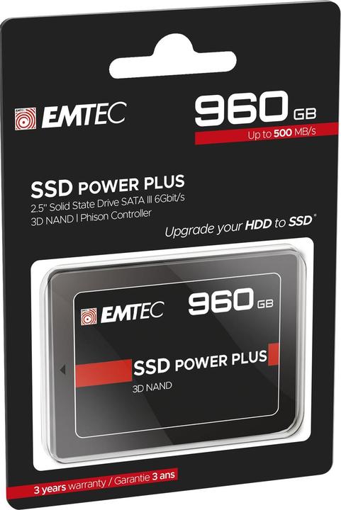 Produktbild Emtec X150 Power Plus (960 GB, 2.5")