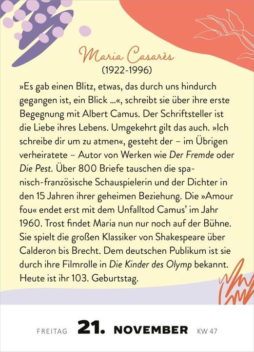 Image du produit Calendrier à Déchirer Femmes Intelligentes 1t/S (10 x 14 cm, Couverture rigide, Allemand)
