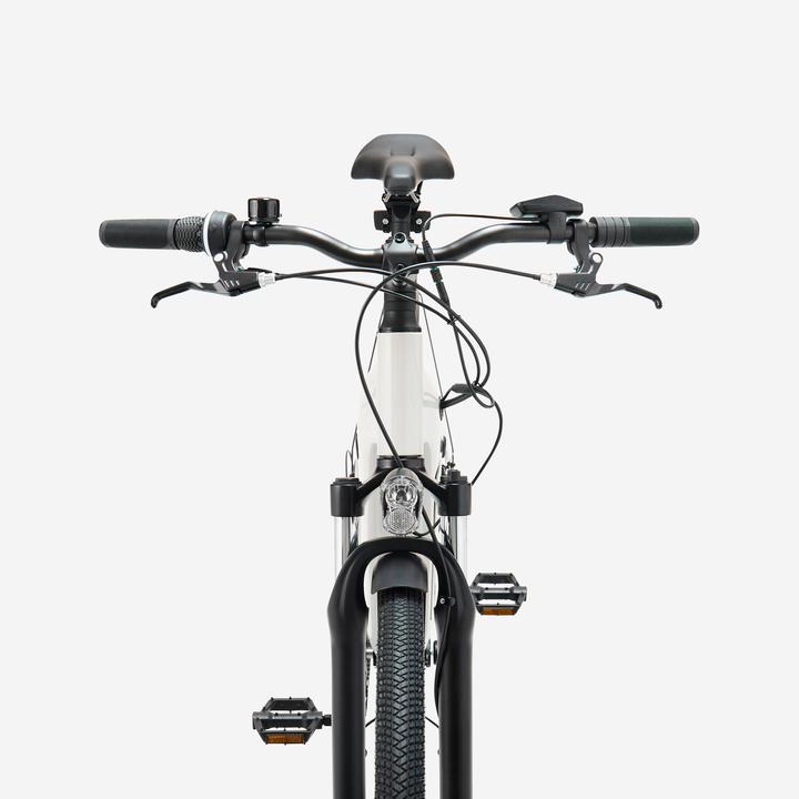 Actual product image Rockrider E-Bike Trekkingrad e-actv 100 niedriger Einstieg perlgrau