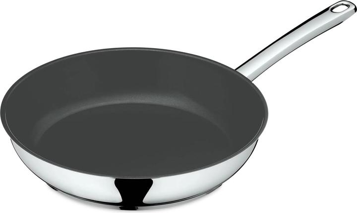 WMF Antihaft Pfanne Edelstahlpfanne Bratpfanne 28cm Devil Edelstahl beschichtet (28 cm, Bratpfanne, Edelstahl)