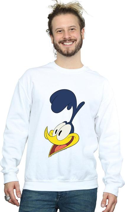 Actual product image Looney Tunes Mens Road Runner Face Sweatshirt (5XL)
