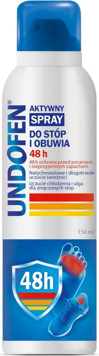 Image du produit Lactacyd UNDOFEN Active Spray pour pieds et chaussures 48h 150ml (Bain de pieds, 150 ml)