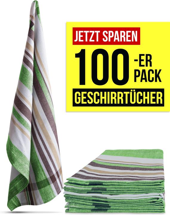 Grün gestreift