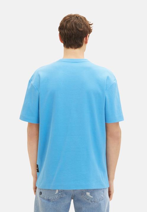 Produktbild Tom Tailor T-Shirt Kurzarmshirt structured mit Brusttasche (S)