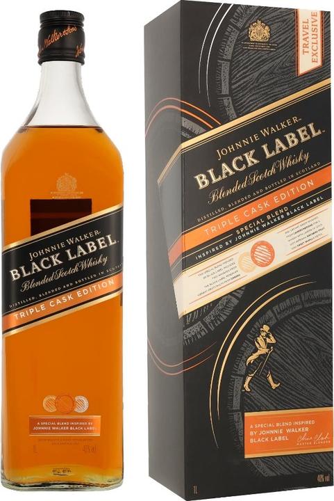 Johnnie Walker Black Triple Cask (Blended Whisky, 1 x 100 cl)