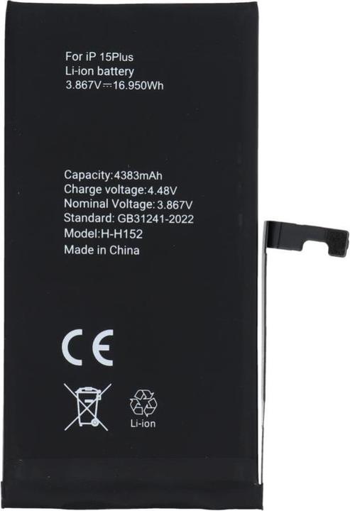 Produktbild Partner Telecom Battery OEM POLYMER BOX battery for IPHONE 15 Plus 4383 mAh