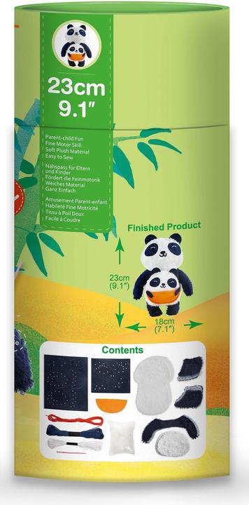 Actual product image Avenir Panda sewing kit