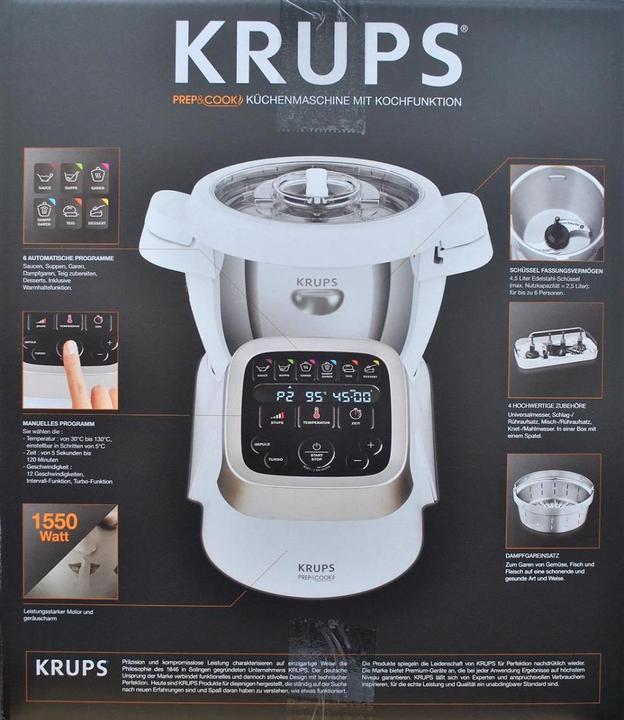Actual product image Krups Prep'n'Cook (1550 W)