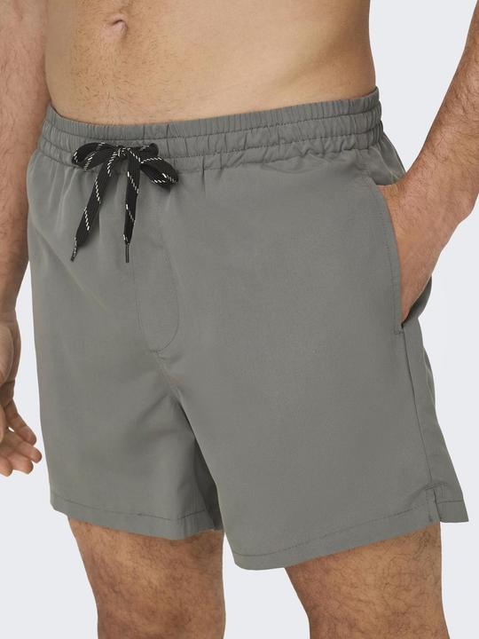 Actual product image Only & Sons Plain swim shorts (L)