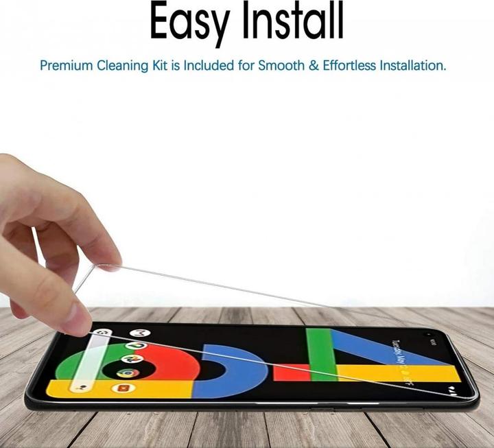 Immagine prodotto Screenguard Google Pixel 4a Pellicola protettiva in vetro Custodia Design amichevole (1 Pezzo/i, Google Pixel 4a)