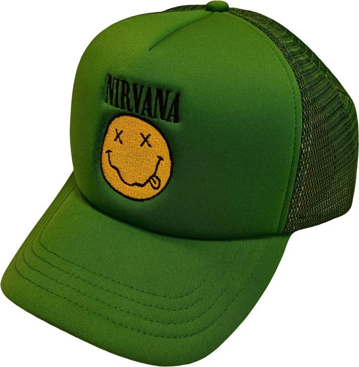 Produktbild Nirvana Logo & Happy Face Mesh-Back Cap
