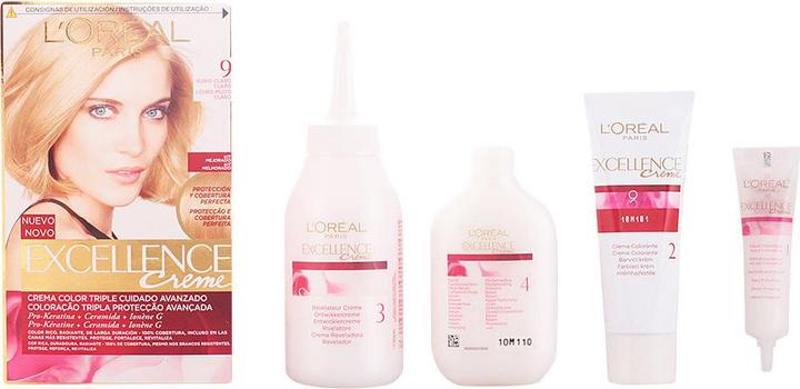 Immagine prodotto L'Oréal Paris Inchiostro crema EXCELLENCE #9 rubio claro claro (#9 rubio claro claro)