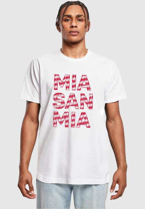 Produktbild FC Bayern München MSM Outline Red T-Shirt Round Neck - 113327 (XL)