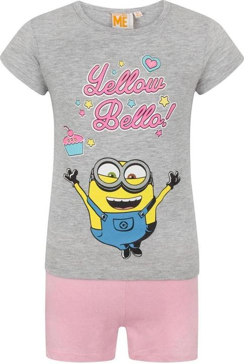 Produktbild Despicable Me Yellow Bello! Schlafanzug mit Shorts Mädchen (128)