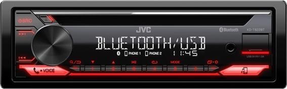 Produktbild JVC KD-T822BT - Bluetooth Autoradio - Rood