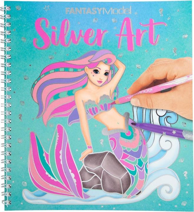 Image du produit Depesche Fantasy Model Silver Art kleurboek