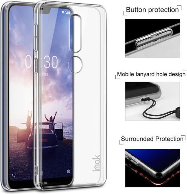 Produktbild Imak Crystal Clear Series II Plastik Hülle (Nokia 6.1 Plus)