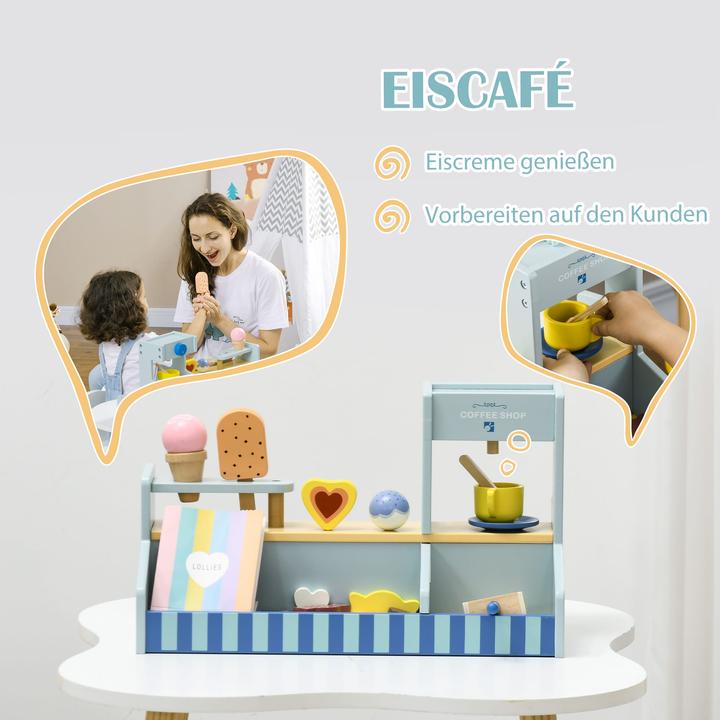 Actual product image Jamb Ice cream parlour wooden toy