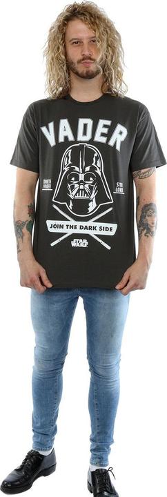 Actual product image Star Wars Mens Darth Vader Collegiate T-Shirt (L)