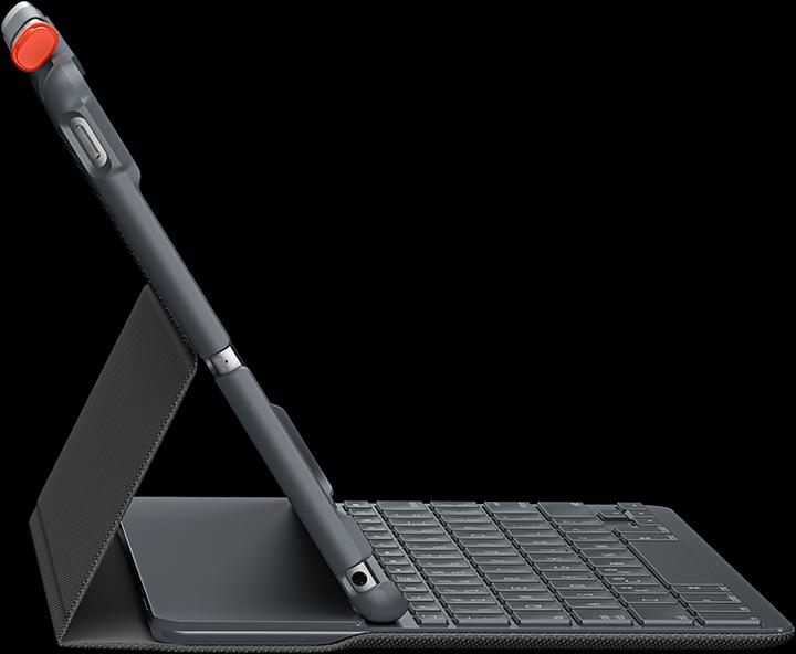 Image du produit Logitech slim folio (DE, iPad 2019 (7e gène), iPad 2020 (8. Gen), iPad 2021 (9e génération))