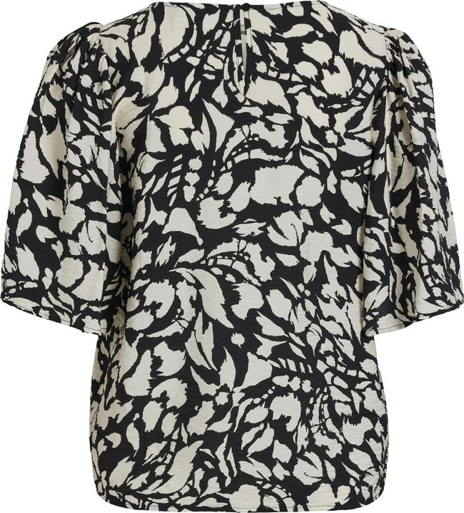 Actual product image Vila Round neck top with short sleeves (34)