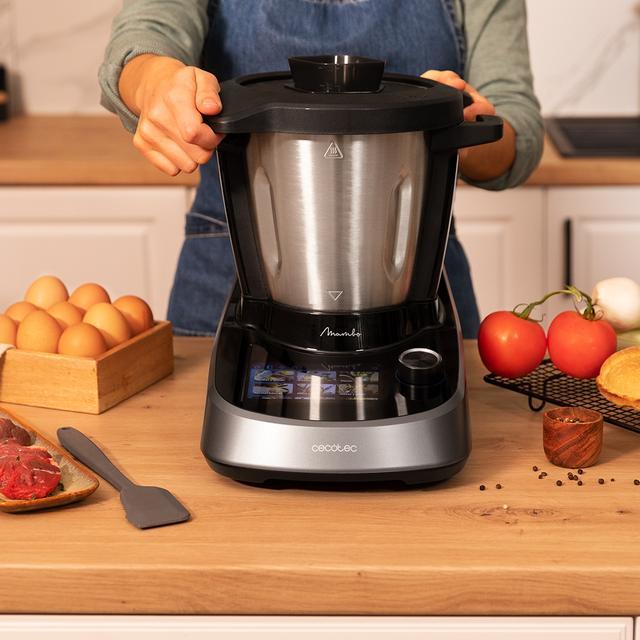 Actual product image Cecotec Robot Cuiseur Mambo Touch avec pichet Habana 10090 (Noir/Gris) (1600 W)