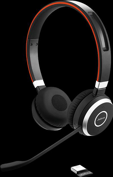 Actual product image Jabra Evolve 65 UC Duo (Wireless, USB-A)