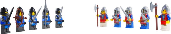 Produktbild LEGO Ritter Minifiguren Set 5 Falkenritter vs. 5 Loewenritter - NEU! Figuren 10x