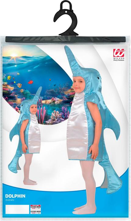Actual product image Widmann DELFIN (Kostüm), 110 cm / 3-4 Years