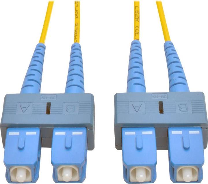 Image du produit Eaton TRIPPLITE Câble de brassage fibre duplex monomode 9/125 SC/SC 5M 16ft. (5 m)