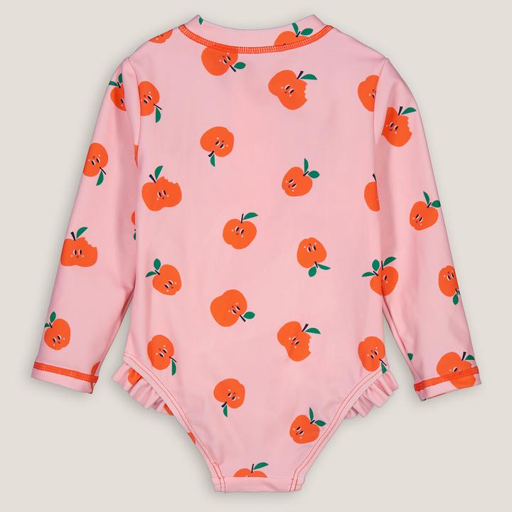 La Redoute Collections Badeanzug mit Apfelprint