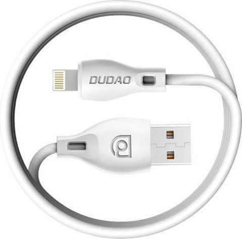 Actual product image Dudao cable USB / Lightning cable 2.4A 1m white (L4L 1m white) (1 m, USB 1.0)
