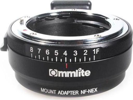 Produktbild Commlite Adapter Nikon F Linsen zu Sony E (Standard, Nikon F)