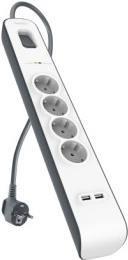 Image du produit Belkin BSV401CA2M Protection de tension, 4 sorties AC (4 x, PECO 7/5, 2 m)